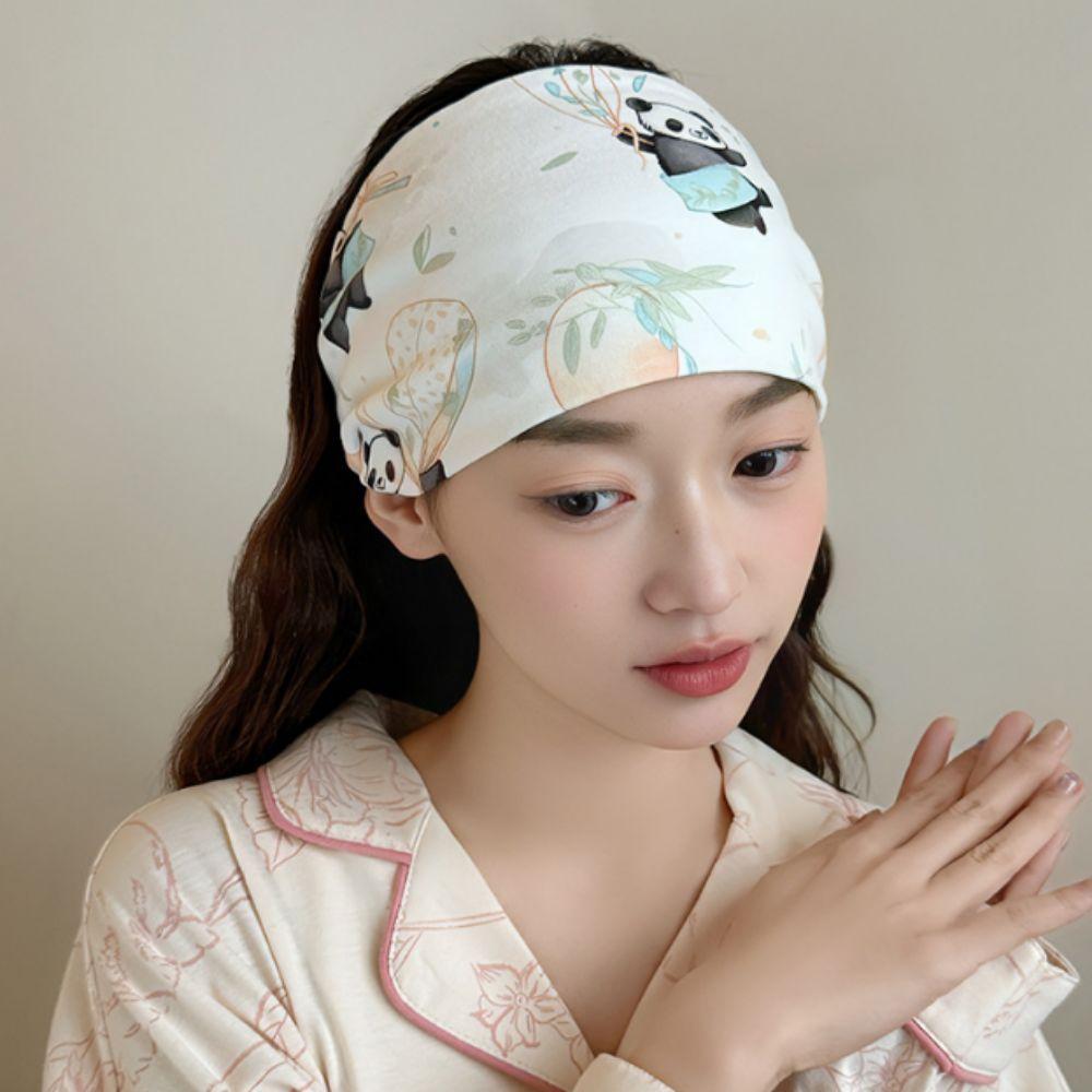 Eye Mask Postpartum Confinement Hat 2in1 Women's Sleep Cap Postpartum Cap  Hair Accessories