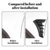 For Universal Car Fender Side Emblem Decal Sticker Body Air Outlet Vent Trim Exterior Mod Accessories Auto Decoration Refit Part