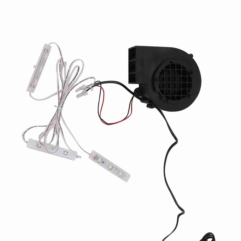 Aufblasartikel Luftgebläse Weihnachten Aufblasbares Gebläse Pumpe mit 3 weißen LED-Lichterketten für Außen