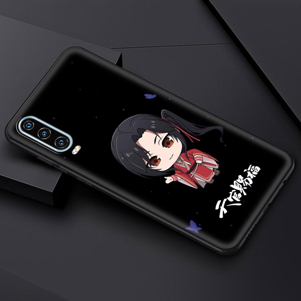 Heaven Official's Blessing For Huawei P30 Lite Soft Case For Huawei P50 Pro P20 P40 Lite E P Smart Z 2021 Y6p Y9s Y7a 2019 Cover