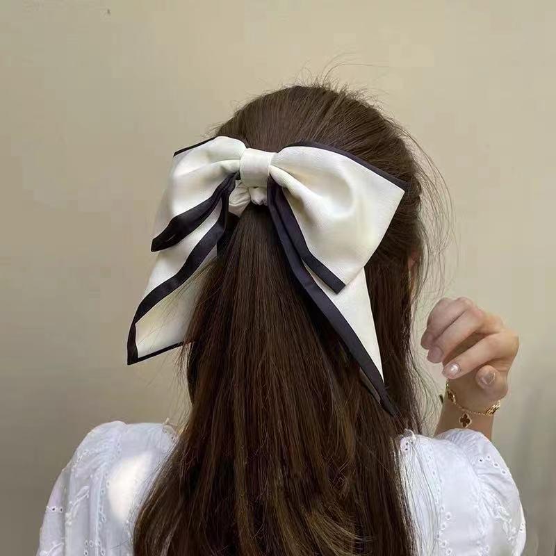 White/Black Hair Accessories, Elegant Camellia Fabric Hair Bands And Hair Accessories