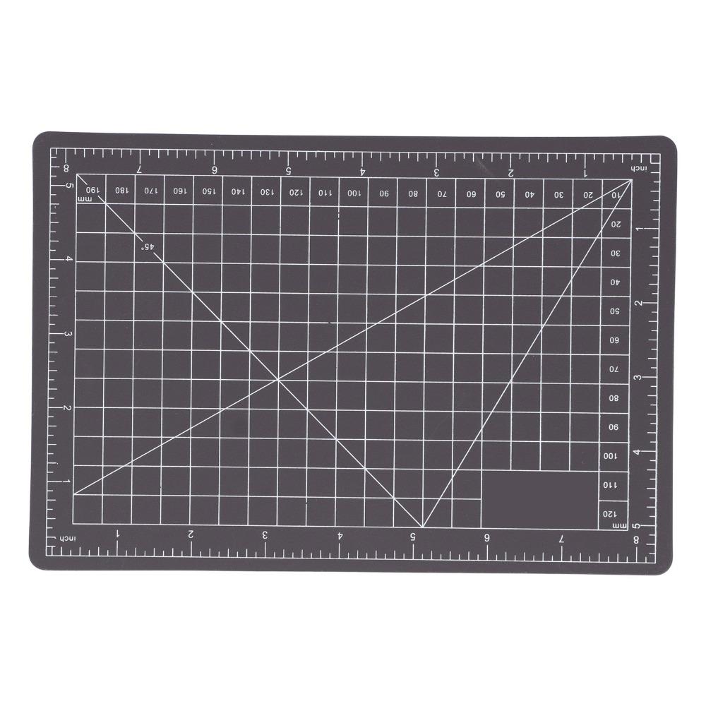 Alfombrilla de corte de doble cara 2 colores Alfombrilla de corte giratoria Base de corte para papel Base de grabado Manualidades DIY
