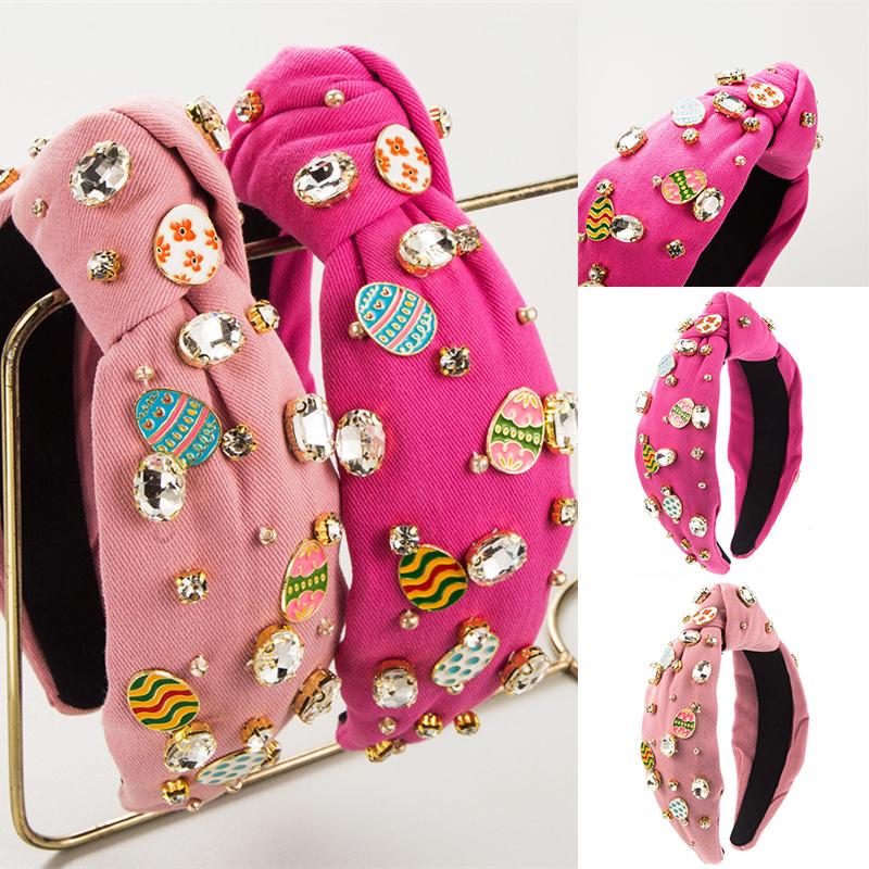 Alloy Headband Hand-Stitched Accessories Elegant