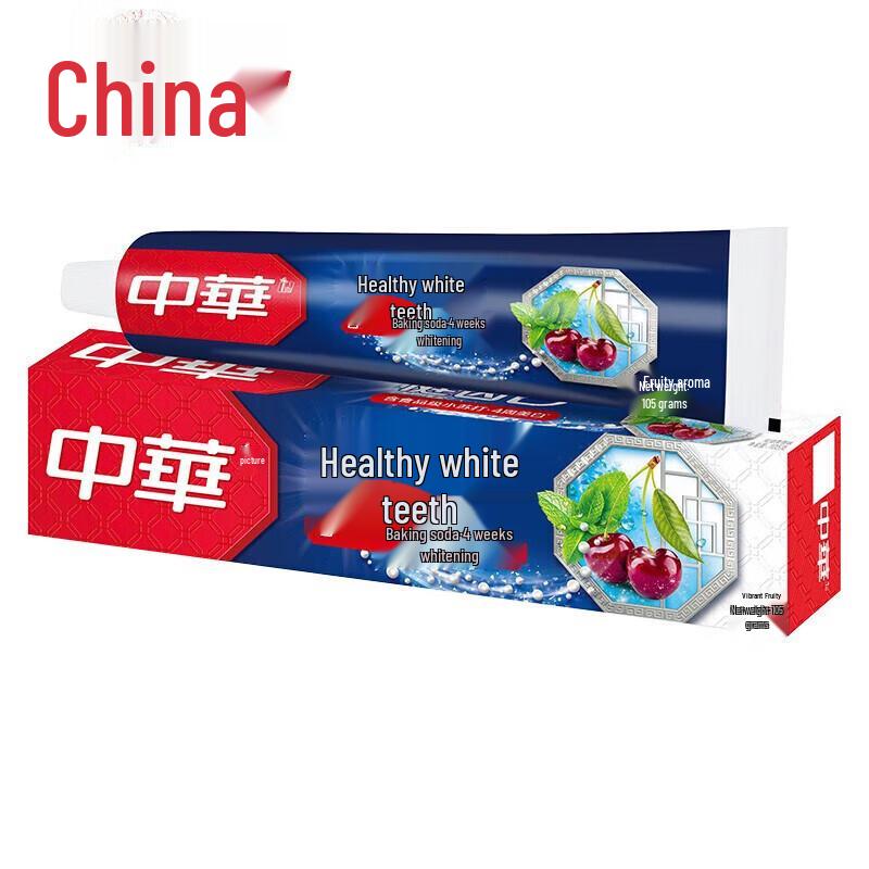 Зубная паста Zhonghua Healthy White со вкусом фруктов и пищевой содой