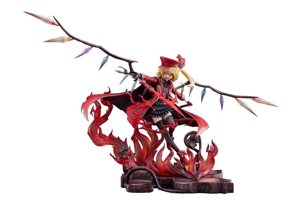 Raise Dream Touhou Project Flandre Scarlet Military Uniform Ver. Illustration by Jun Minami 1/6 Scale Painted Complete Figure