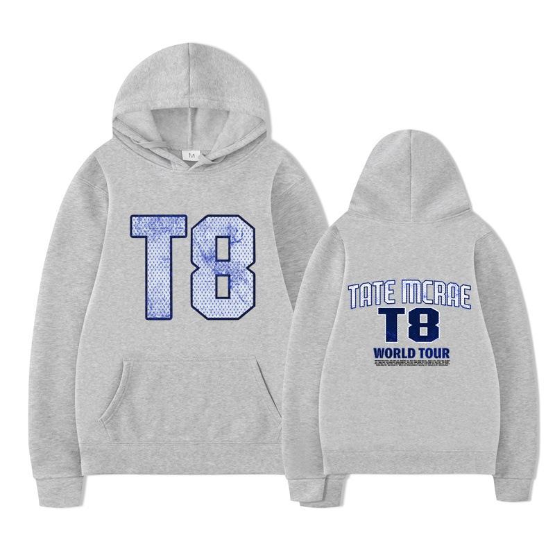 Tate McRae Think Later Hoodies Autumn Men Fashion Long Sleeve Sweatshirts Women Harajuku Streetwear Pullovers Sudaderas
