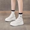 Spring New Platform Version Shoes Sports and Leisure Versatile Women's Shoes Single Shoes White Shoes