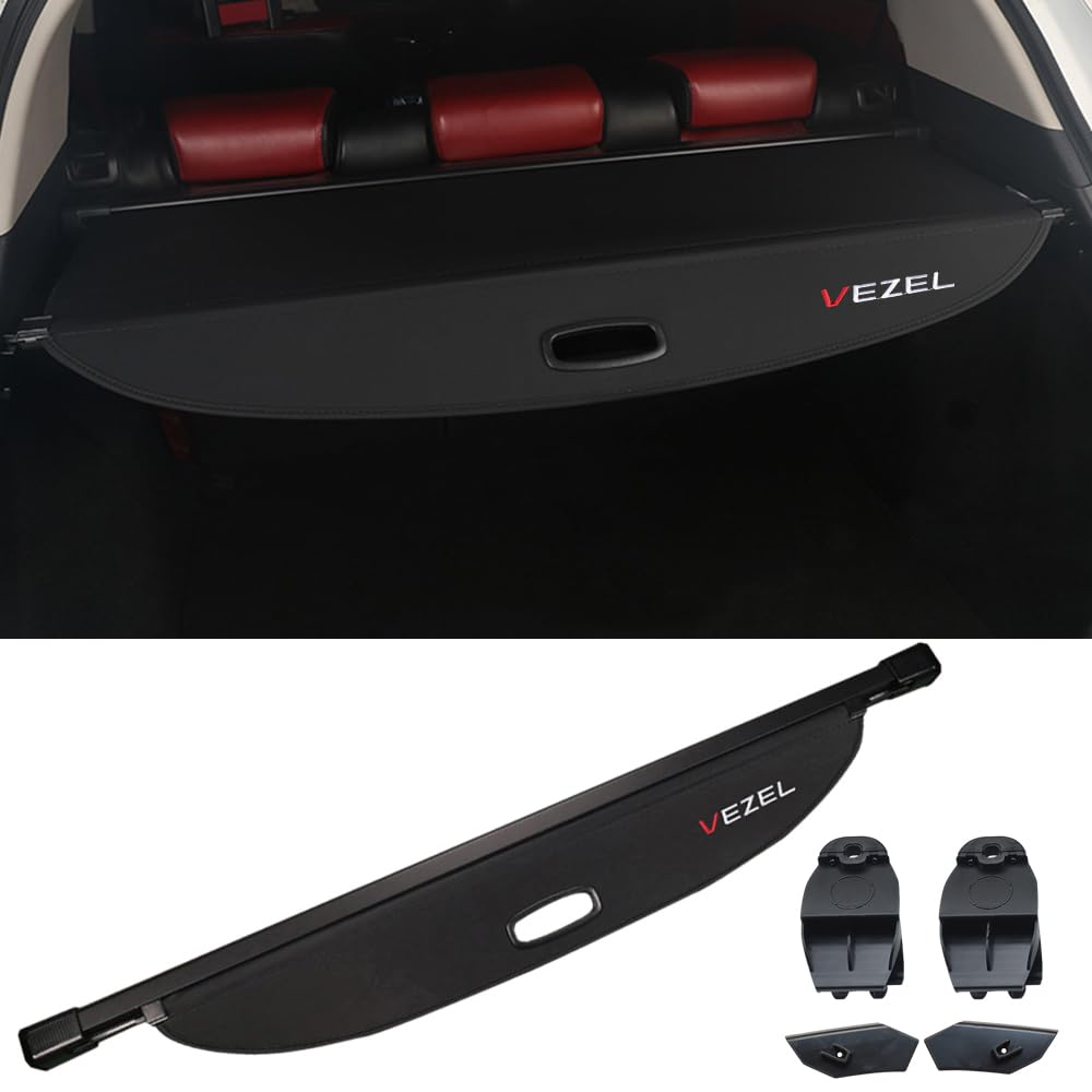 

XIKER Шторка-тоно для Vezel 2-го поколения и Custom, Конфиденциальность, Багажник, УФ-защита, Легкий органайзер для груза, Накидка/ролл, RV3, RV4, RV5, RV6, Интерьер,