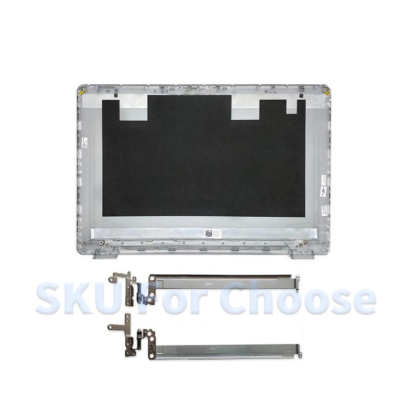 Silver New Repalce Cover For Inspiron 15 5000 5584 P85F LCD Screen Back Cover Front Bezel Hinges Palmrest Lower Bottom Case