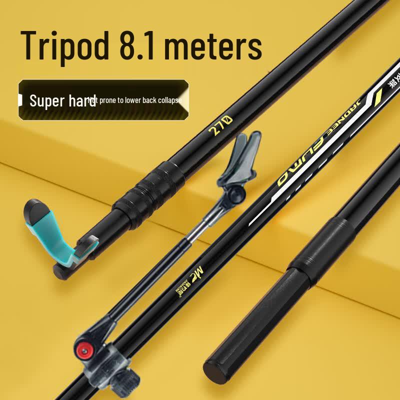 JIADIAONI Fumo Series Carbon Fiber Telescopic Fishing Rod Holder