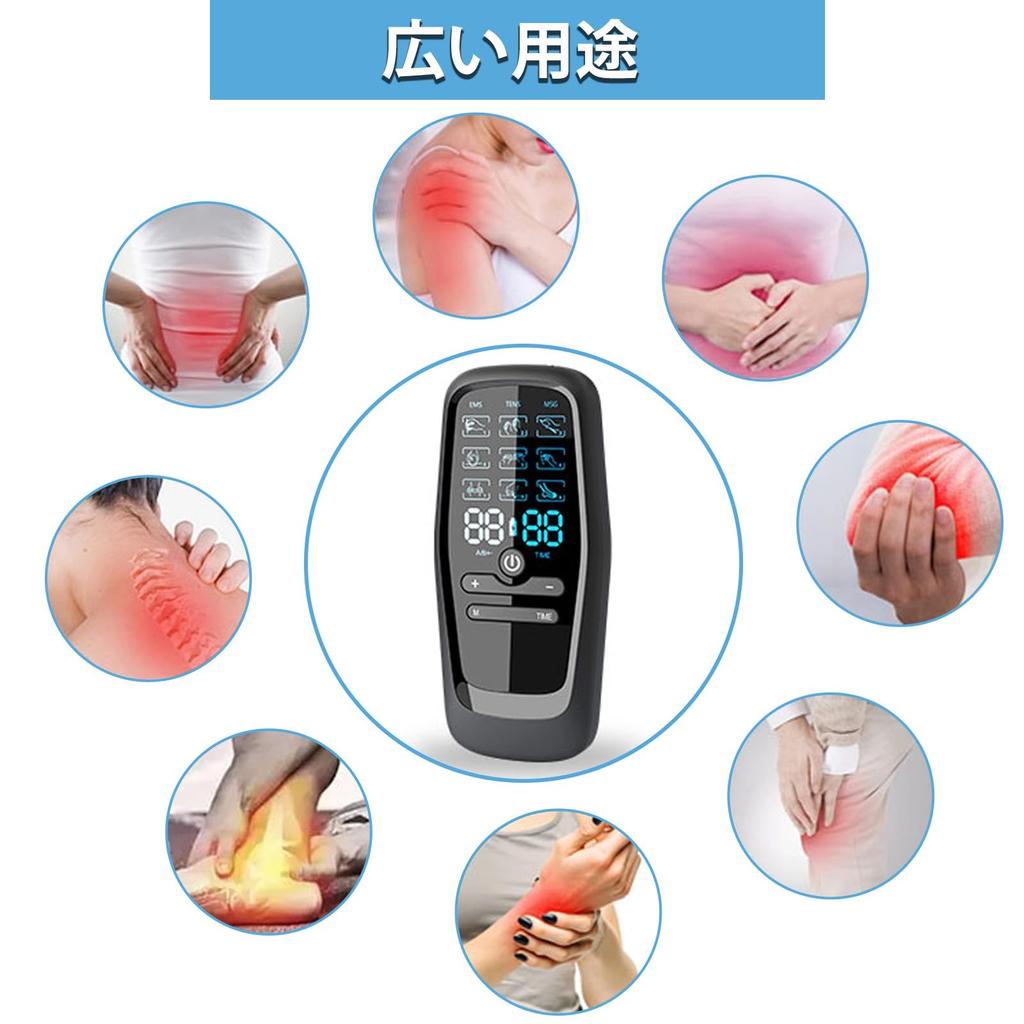 AITOYAN Handheld EMS Microcurrent Muscle Training 30 9 Compact Suitable for and Includes Japanese Instruction Manual Massager, Care, Tool, Levels,