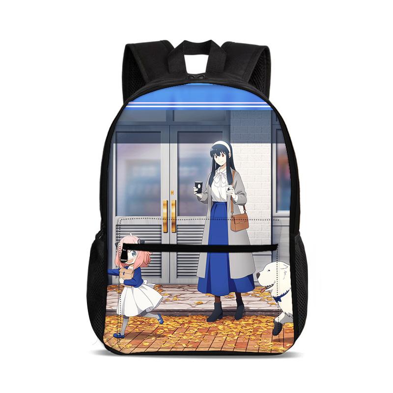 SPY×FAMILY Zaino Versatile Cartone Animato Grande Capacità Outdoor Viaggio Alpinismo Ragazzo e Ragazza Scuola Compleanno Miglior Regalo