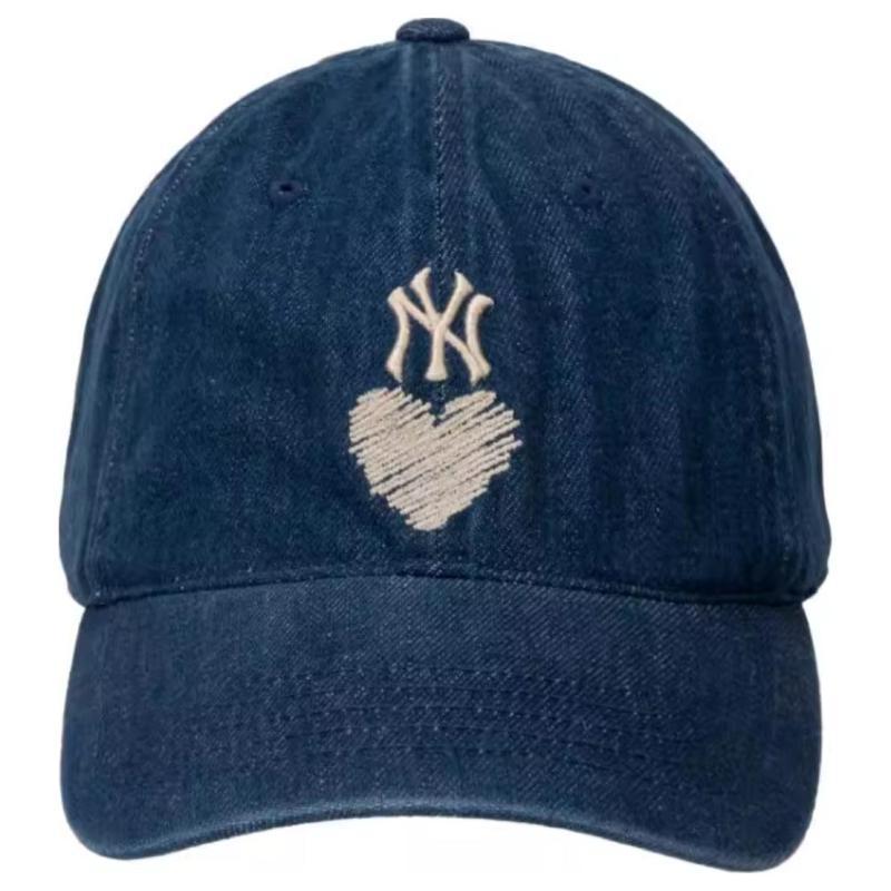 MLB Cotton Baseball Caps Unisex Blue Fashion 3ACPH024N-50INS/XYY202501223