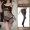 Sex Underwear Mesh Transparent Sexy Temptation Suspender Bow Sexy Suit Abstinence