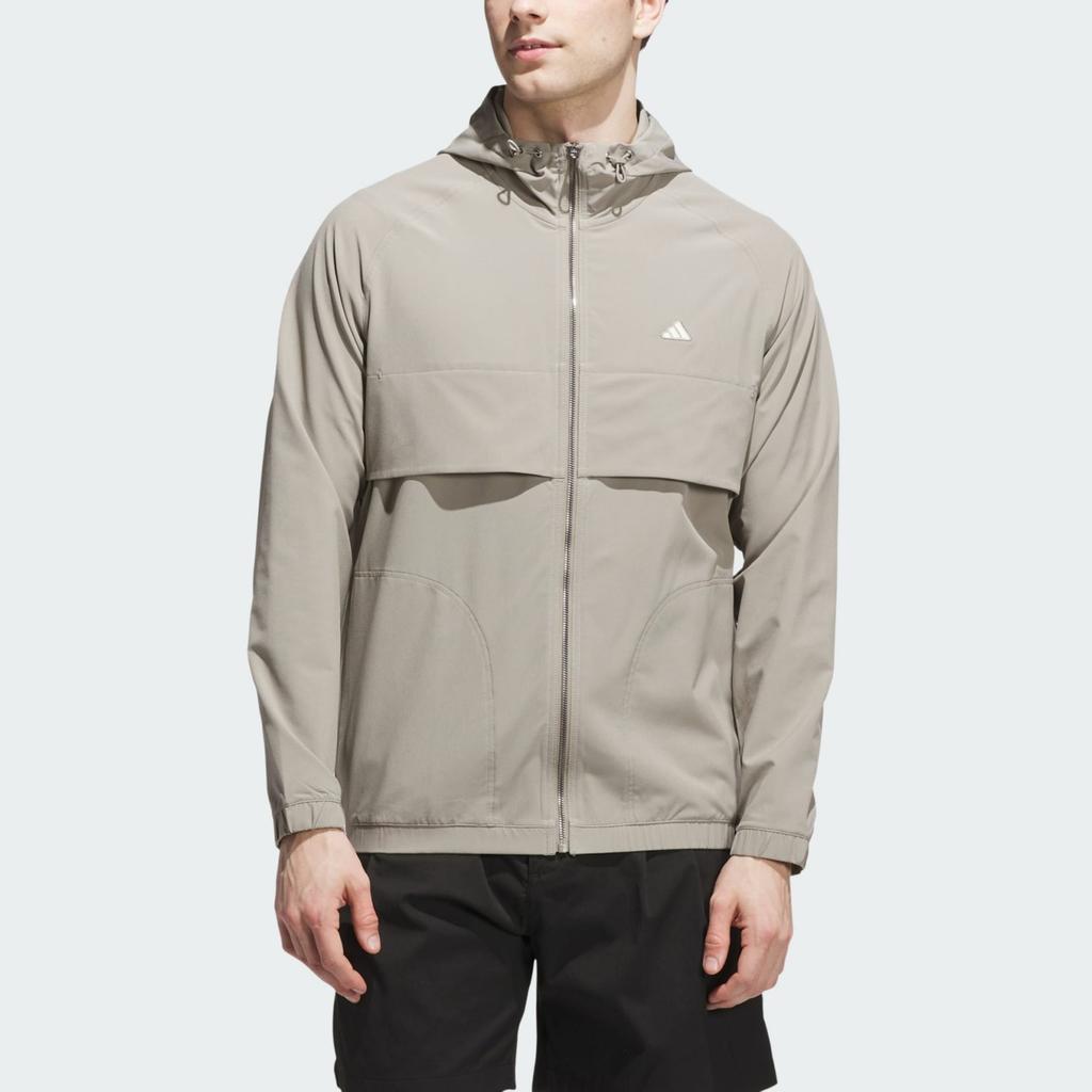 adidas Go-to Full-Zip Windbreaker 'Putty Beige' Men's JL7915