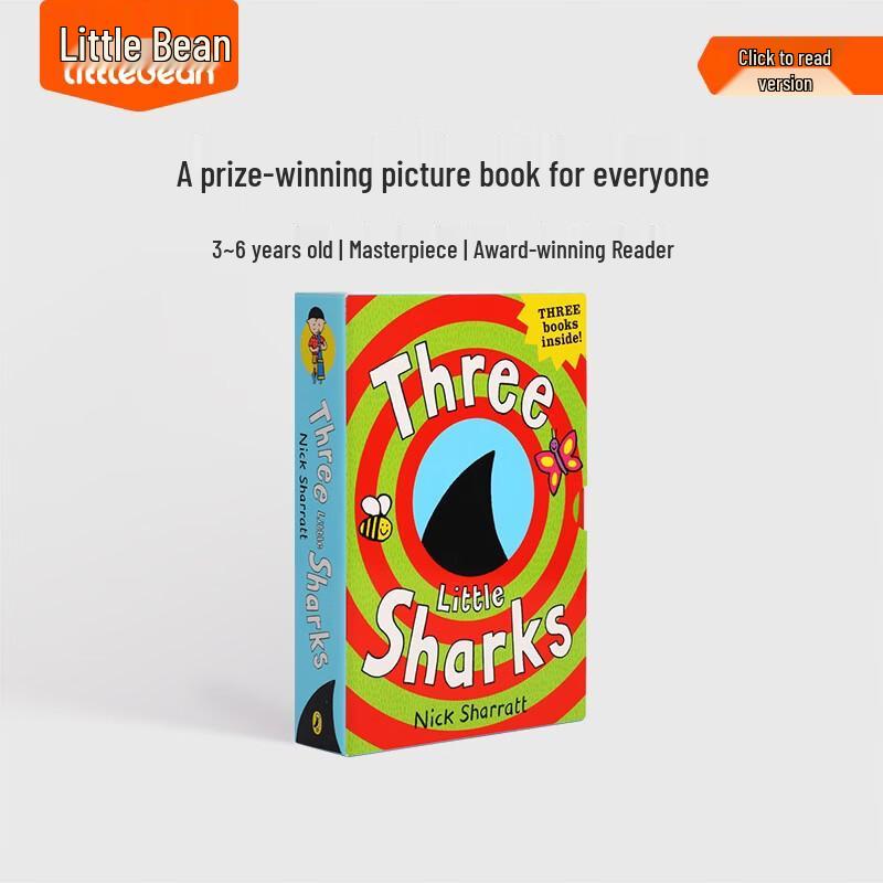 Three Little Sharks English Picture Books