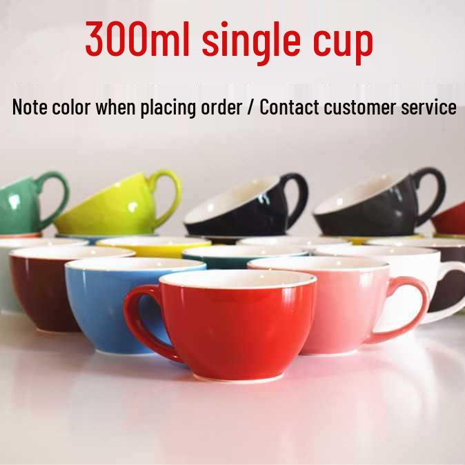 European Ceramic Coffee Set: Professional Latte Art, Cappuccino & Sawada Cups