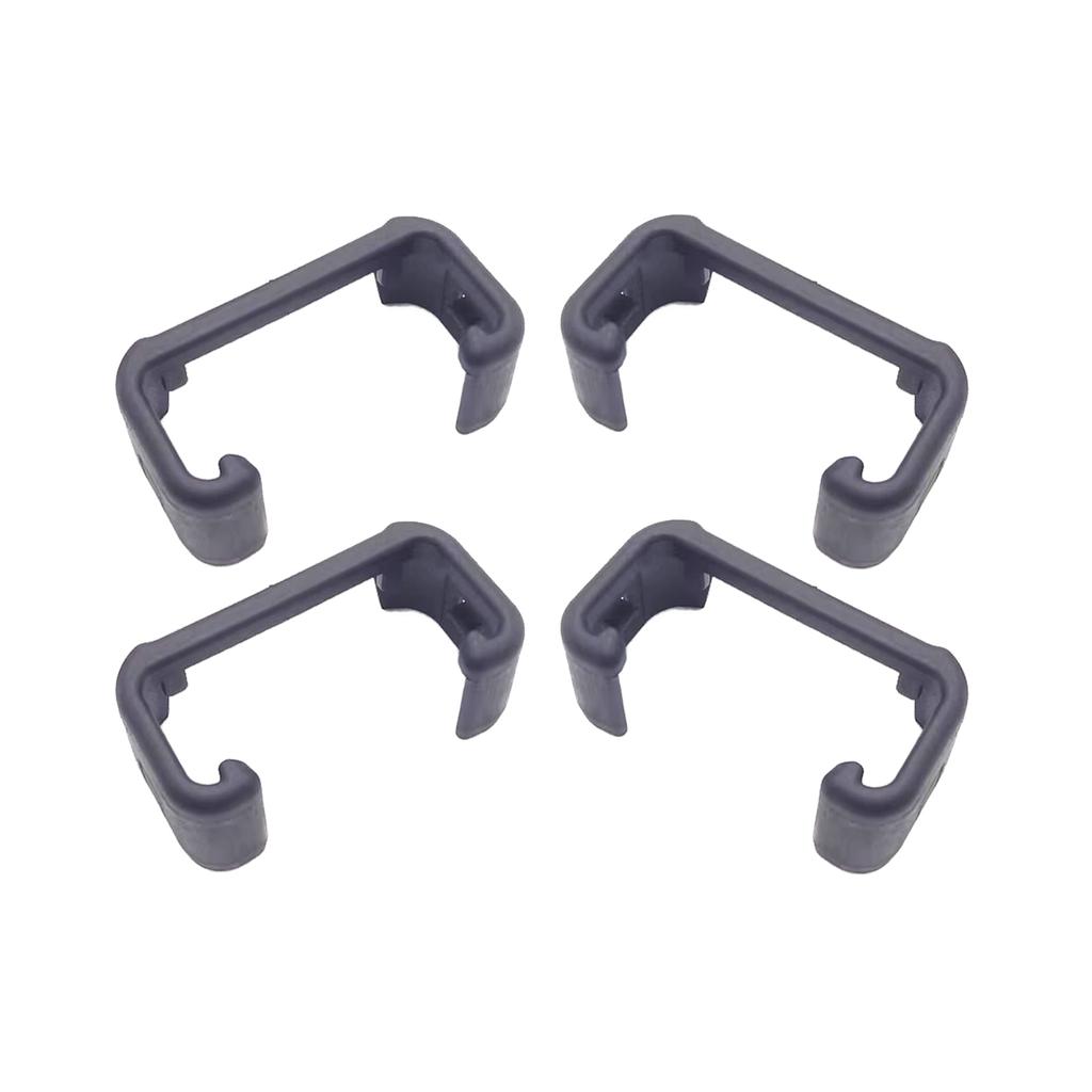 4 Stück Blende für Autositz-Gleitschiene 5N0881347A Für Polo Für Tiguan Für Sharan Auto-Sitzgleitklemme Automobilzubehör