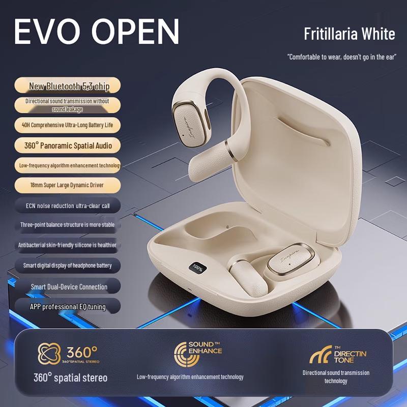 

Edifier EVO OPEN Open-Ear Sport Bluetooth Headphones