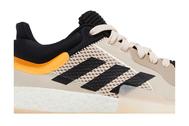 Men's Sneakers adidas Marquee Boost Low Linen Linen/Core Black/Flash Orange