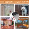 Window Screen Replacement Sliding Screen Replacement Kit 157x47 Inch Heavy-Duty Roll Sliding Door Repair Kit Pet Proof For Porch