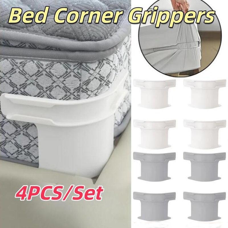 Invisible Sheet Bed Cover Fixer, Bed Sheet Fixed Clip with Lock Strips Fixed Bed Sheet Holder Bedsheet Fixed for All Mattress