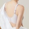 Manzi Meidie Seamless Adjustable Wireless Women's Bra - Versatile, Comfortable, Thin Style with Side Support