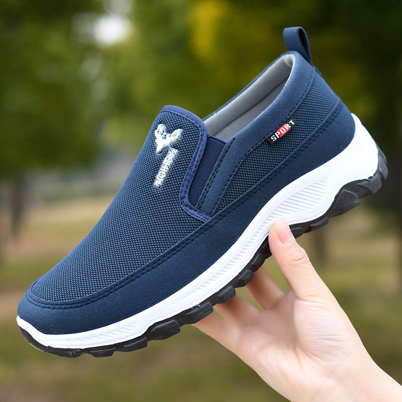 Men's Autumn 2025 Low-Top Slip-On Soft Sole Cloth Shoes