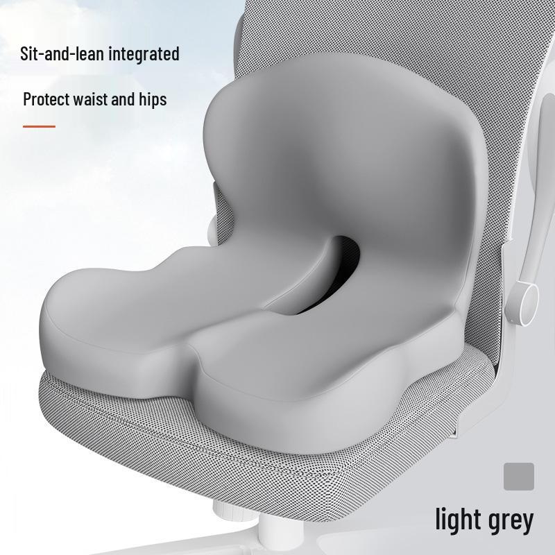 Memory Foam Seat and Back Cushion for Office, Student, Elderly, Car - Lumbar and Butt Support for Long Sitting