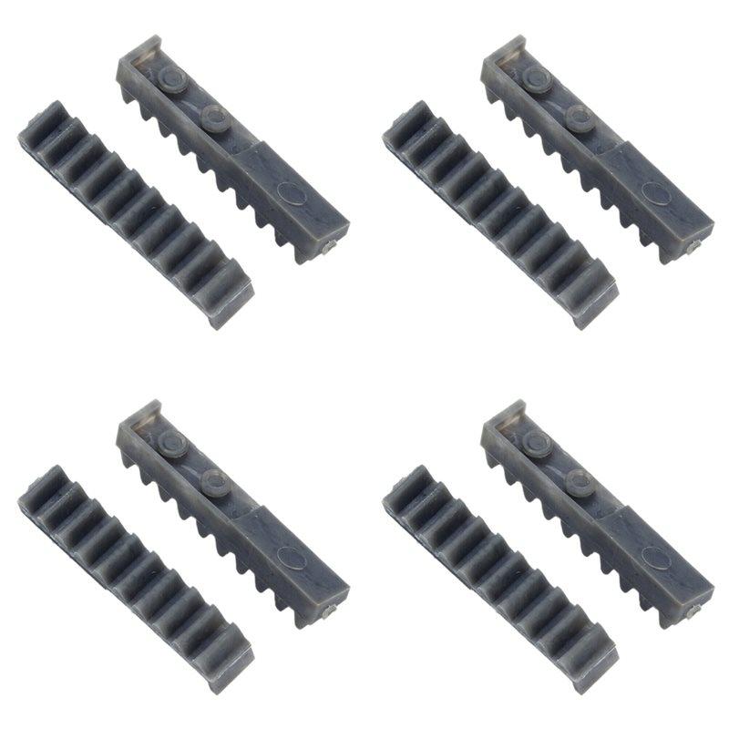 

A60zknitting Machine Side Rack, 4 Pair Plastic L/R Side Rack Accessory For Silver Reeds Knitting Machine SK155 SK280 Sk218may сірий