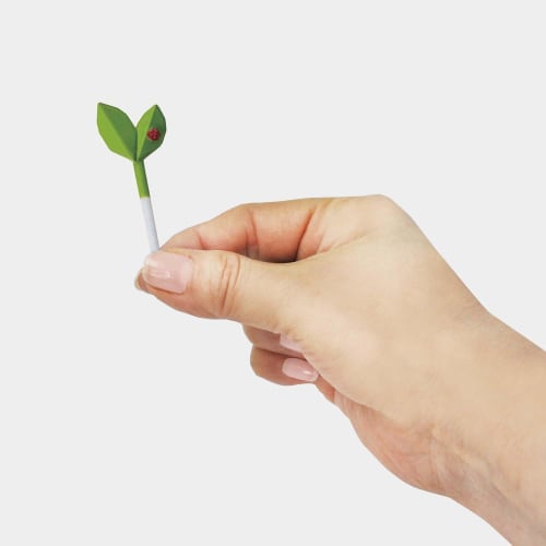 Torne Origami-Style Leaf Picks (6-Pack) - Add a Cute Touch to Your Lunch Box (P-3582)