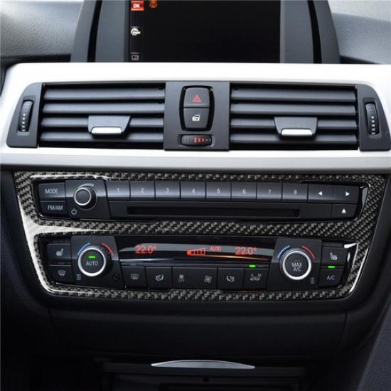 14Pcs Carbon Fiber Full Interior Kit Cover Trim For BMW 3 4 Series F30 F34 13-19