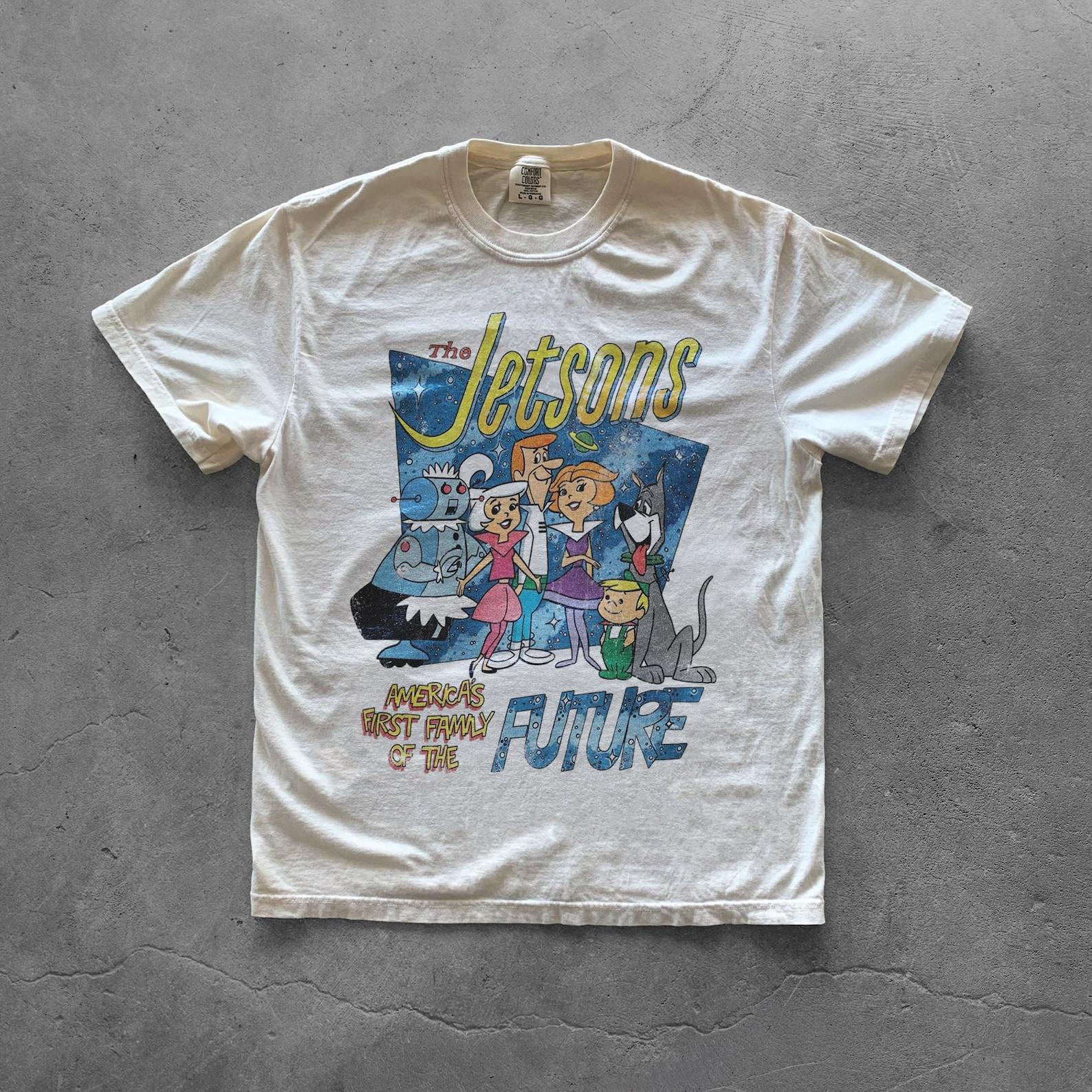 The Jetsons Shirt, Vintage Cartoon Family Graphic Tee XL