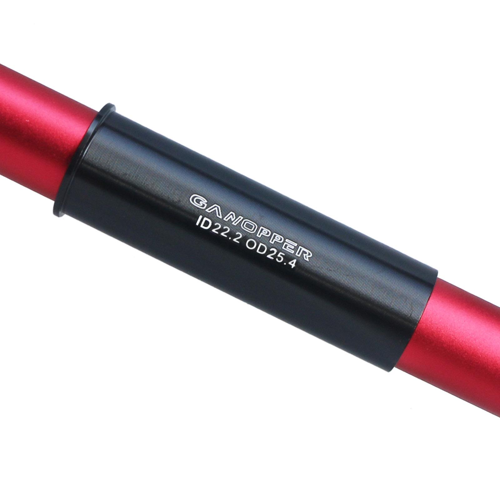 

Saddle Tube Conversion Seat Post Shim Seat Tube Reducer Bicycle Seatpost Sleeve Reducing Sleeve 22.2 to 25.4 чёрный