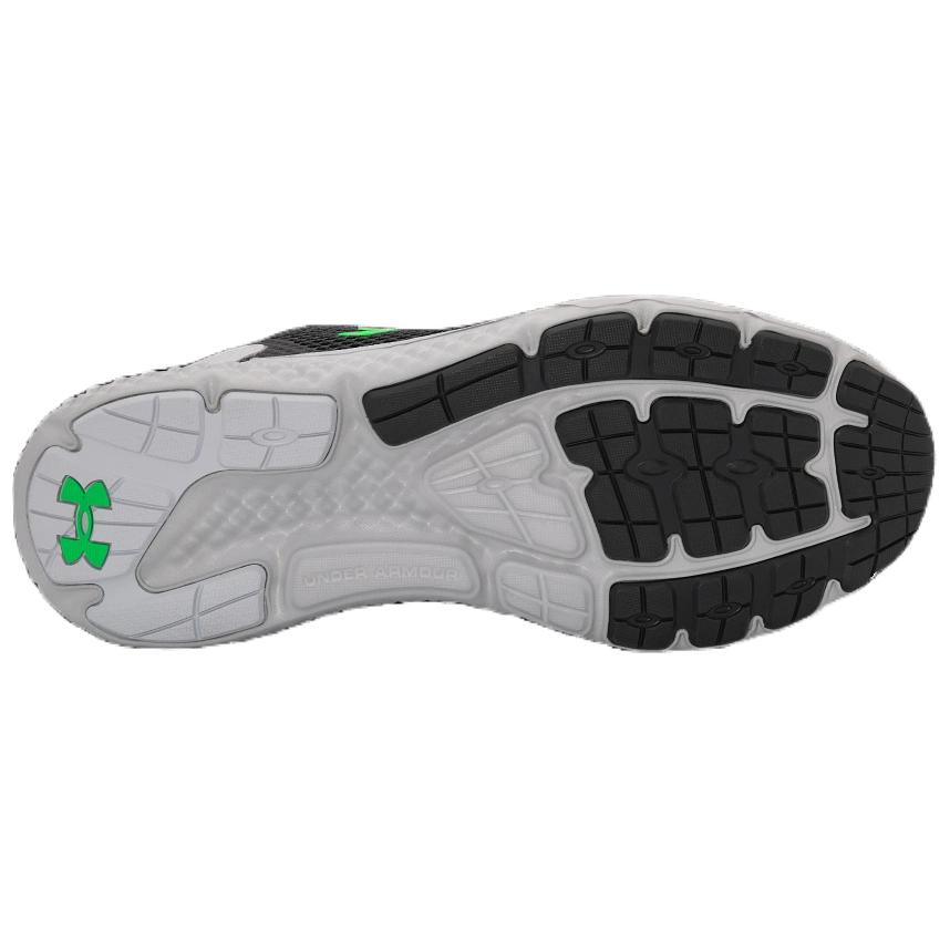 Under Armour Charged Rogue 3 Comfortable Sports Shock Absorbing Durable Low Top Casual Running Shoes Men Sneakers Coal Jade-Grey 3024877-105