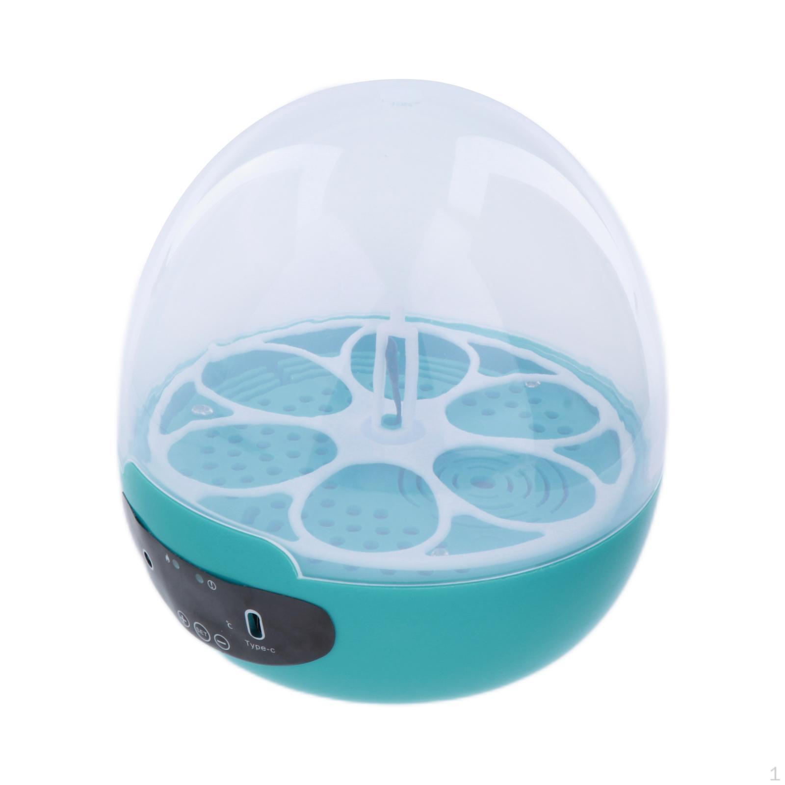 

Автоматичний інкубатор з контролем температури для курчат, папуг, птахів 6 Egg Auto Blue