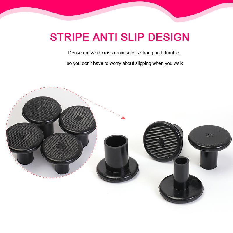 2 Peças Protetores Antiderrapantes para Salto Alto Brilhantes Transparentes Rolhas de Salto Tampas de Reparo de Salto Coberturas para Sapatos Femininos Silenciador Acessórios para Sapatos