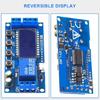 Timer Delay Relays with Optocoupler Isolation LCD Display 6-30V Timer Relays Controller Module Electronic Relays Module