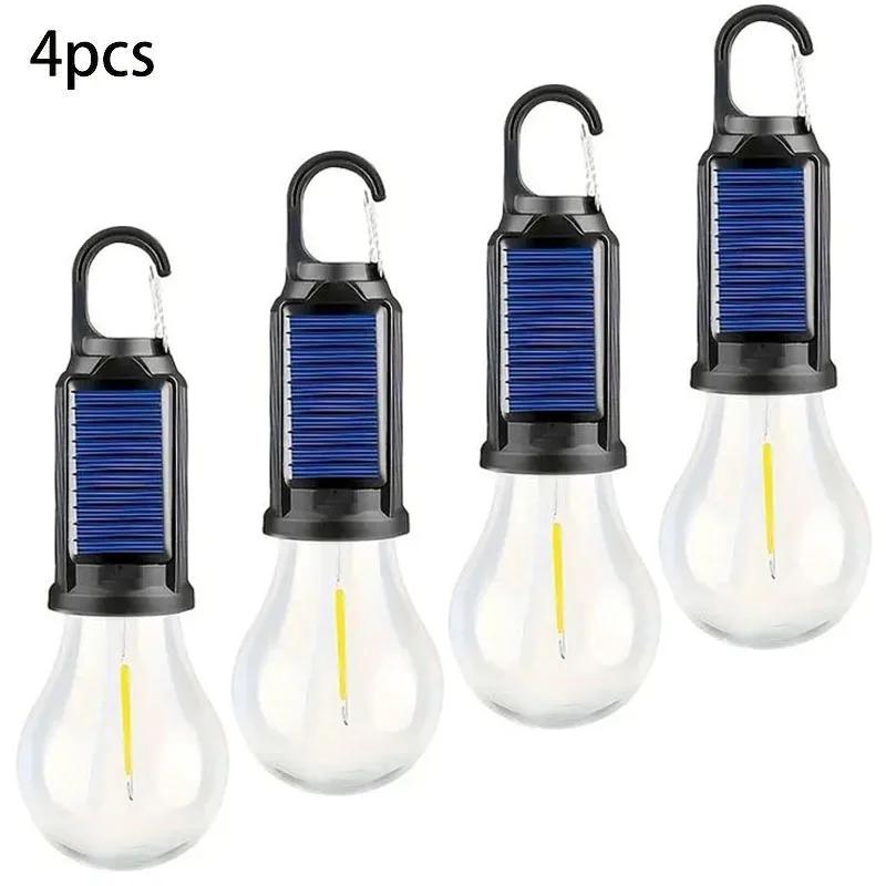 Solar Charging Decorative Light USB Charging Camping Portable Light Home Hanging Hands-free Suitable for Emergency Lighting