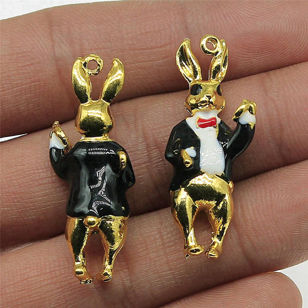 Charms Flamingo Mermaid Enamel Pendants Wedding Jewelry Findings QC054
