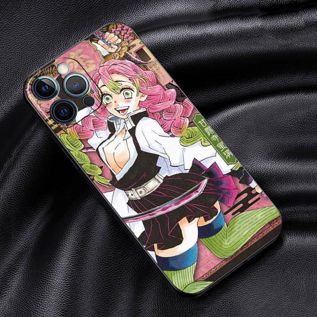 

Мягкий чехол для Apple iPhone 11 13 Pro Max 14 12 Mini 7 8 Plus X XS XR SE 2020 6 6S 5 5S, чехол для телефона Funda Demon Slayer Art Shell iPhone 5 5S SE