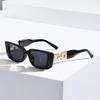 Fashion Female Trendy Small Square Frame Sunglasses Cat Eye Women Vintage Brand Black Sun Glasses Ladies Shades Uv400