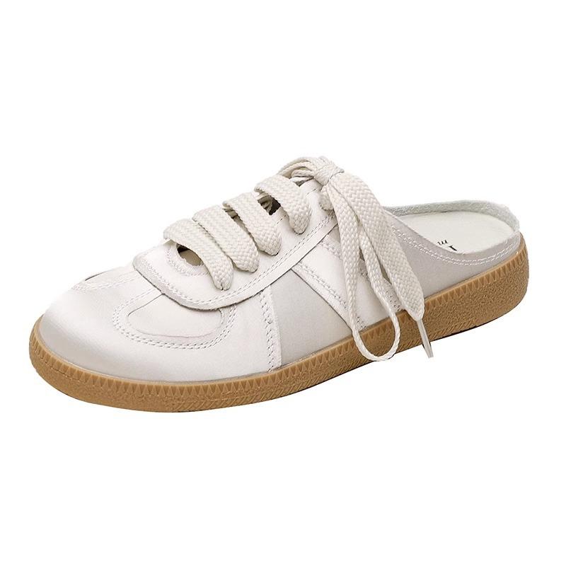 Retro Woman Shoes Casual Female Sneakers Clogs Platform Flats Modis All-Match Creepers Summer Cross Dress 2025 New Mary Janes Ru