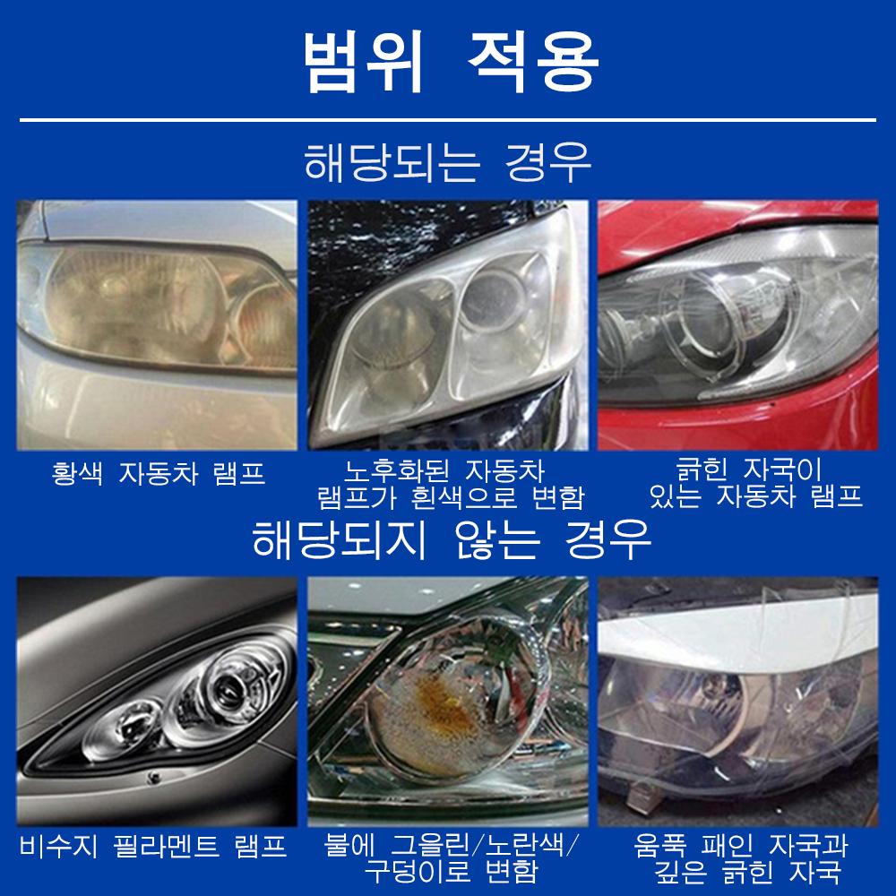 2025 Newest Headlight Chemical Polishing Kit Headlights Liquid Polymer Repair Fluid Polishing Car Headlight Restoration Kiti