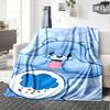 1pc Care Bears Unlock Magic Flannel Blanket for Super Soft Cute Comfort Blanket for Travel Bedding Couch Sofa Blanket Y73033