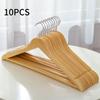 5PCS/10PCS/20PCS/30PCS Solid Wood Hangers Wooden Clothes Hangers Seamless Wood Clothes Hangers
