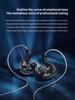 TRN Dolphin Wired 1DD Dynamic Second Generation LCP Dual Magnetic Dynamic HiFi Monitor High Sound Metal Detachable No Replaceable Plug In-Ear