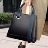 New Handbag Retro Bucket Bag Contrasting Color Women's Messenger Bag Fashionable Large Capacity Tote Bag Women