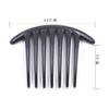 6pcs Updo Hair Accessories Set, 7-Tooth Twist Comb Hairpin, Hair Stick for Easy Hair Styling, Black + Brown