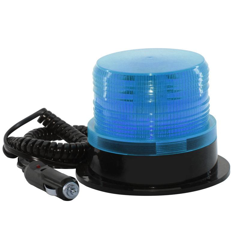 Luce stroboscopica per auto Luce di emergenza per auto Luce rotante per indicazione del traffico per auto Luce lampeggiante per auto LED Arancione Blu Rosso Luce di avvertimento per auto